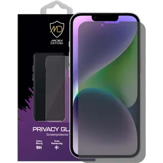 MobyDefend Screenprotector - Geschikt Voor IPhone 14 - Hd Privacy Glass Screensaver