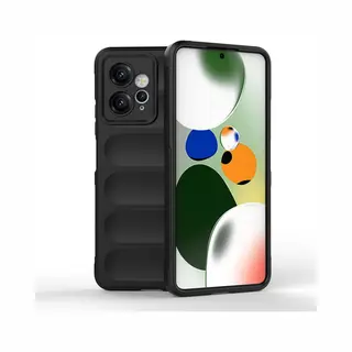 MobyDefend Hoesje - Geschikt Voor Motorola Edge 50 Pro - Tpu Gripcase - Zwart