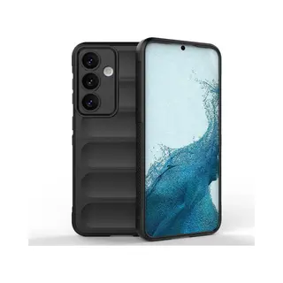 MobyDefend Hoesje - Geschikt Voor Samsung Galaxy S24 - Tpu Gripcase - Zwart