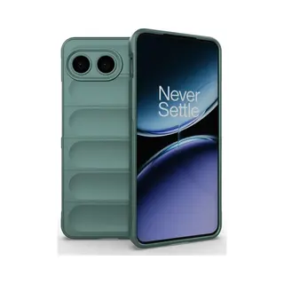 MobyDefend Hoesje - Geschikt Voor OnePlus Nord 4 - Tpu Gripcase - Groen