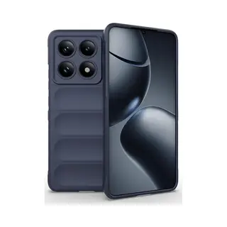 MobyDefend Hoesje - Geschikt Voor Xiaomi 14T Pro - Tpu Gripcase - Blauw