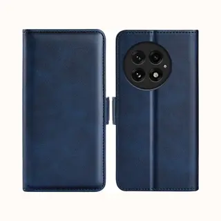MobyDefend Hoesje - Geschikt Voor OnePlus 13 - Luxe Wallet Book Case (Sluiting Zijkant) - Blauw