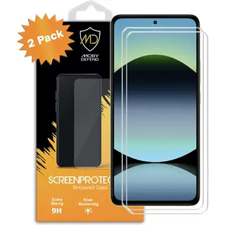 2-Pack MobyDefend Screenprotectors - Geschikt Voor Xiaomi Redmi Note 14 4G - Case-Friendly Screensavers - Gehard Glas