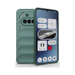 MobyDefend Hoesje - Geschikt Voor Nothing Phone (3a) - Tpu Gripcase - Groen