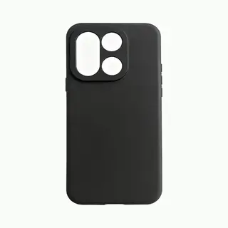 MobyDefend Hoesje - Geschikt Voor OnePlus 15 - Tpu Backcover - Mat Zwart