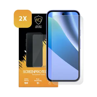 2-Pack MobyDefend Screenprotectors - Geschikt Voor Google Pixel 10a - Case-Friendly Screensavers - Gehard Glas
