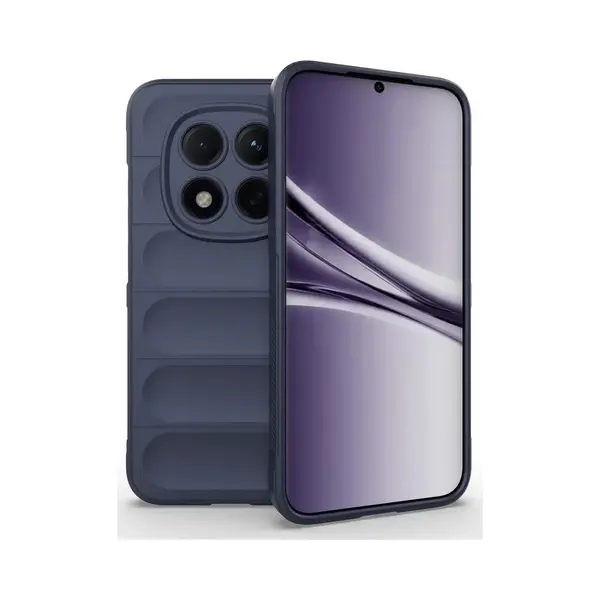 MobyDefend Hoesje - Geschikt Voor Xiaomi Redmi Note 15 Pro 5G - Tpu Gripcase - Blauw thumbnail