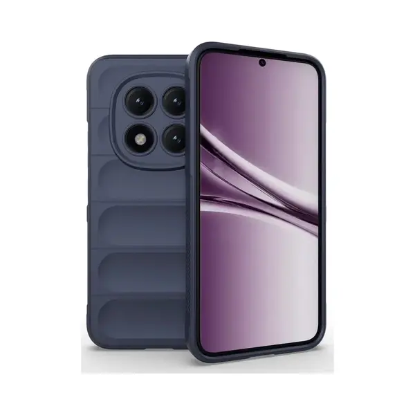 MobyDefend Hoesje - Geschikt Voor Xiaomi Redmi Note 15 Pro Plus 5G - Tpu Gripcase - Blauw thumbnail