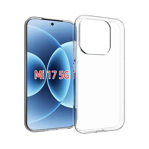 MobyDefend Hoesje - Geschikt Voor Xiaomi 17 - Transparante Tpu Backcover - Volledig Doorzichtig thumbnail