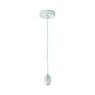 Home Sweet Home - Moderne Verlichtingspendel Armis Voor Lampenkap - Groen - 10/10/89cm - Hanglamp Gemaakt Van Metaal - Geschikt Voor E27 Led Lichtbron