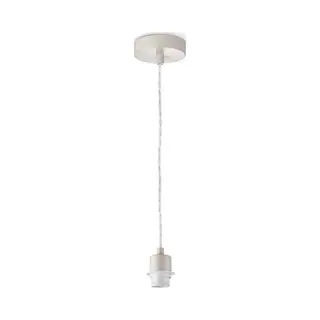 Home Sweet Home - Moderne Verlichtingspendel Armis Voor Lampenkap - Beige - 10/10/89cm - Hanglamp Gemaakt Van Metaal - Geschikt Voor E27 Led Lichtbron