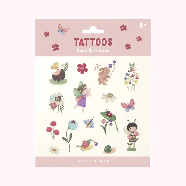 Little Dutch 370139 Tattoos - Rosa & Friends thumbnail
