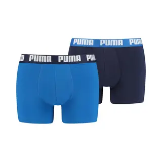 Puma Herren Basic Boxer 2P Unterwäsche, Blau (True Blue), L