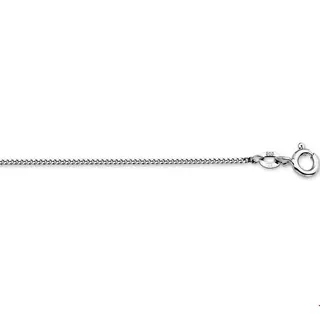 The Jewelry Collection Ketting Gourmet 1, 0 Mm - Goud
