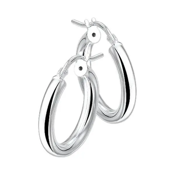 Kasius Tft Oorring Ronde Buis Zilver Gerhodineerd Glanzend 3 Mm X 30 Mm thumbnail