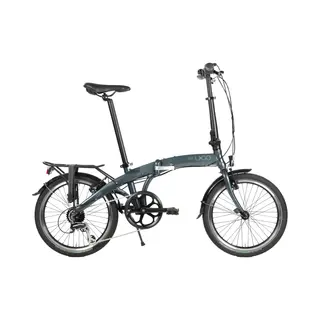 U•Go Mobility Dare D7 Vouwfiets Aluminium Grijs