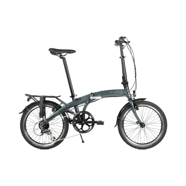 U•Go Mobility Dare D7 Vouwfiets Aluminium Grijs thumbnail