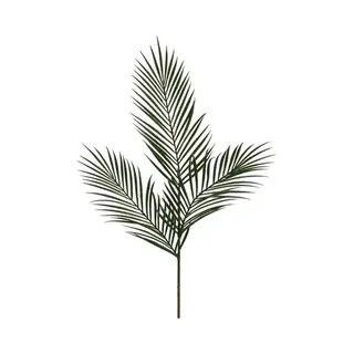 Künstliches Palmenblatt Areca 99 Cm, Grün Kunstpflanzen - Mica
