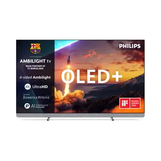 Philips 55OLED910/12 Fernseher 139,7 cm (55") 4K Ultra Hd Smart-Tv Wlan Metallisch