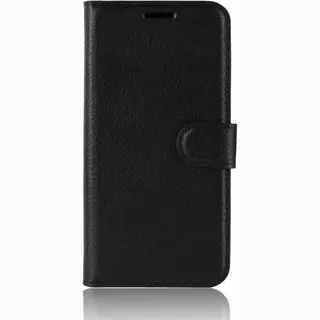 Samsung Galaxy J6 (2018) Hoesje Zwart Met Pasjeshouder