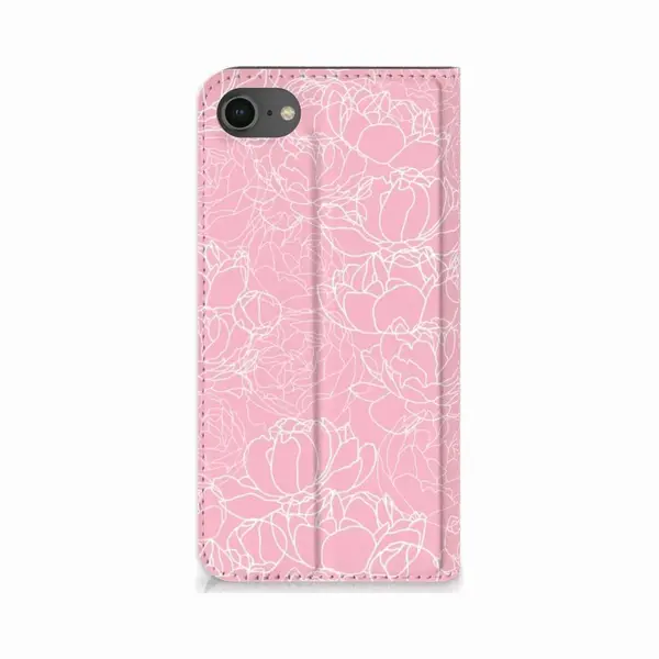 B2Ctelecom IPhone 7 | 8 | Se (2020) | Se (2022) Smart Cover White Flowers thumbnail
