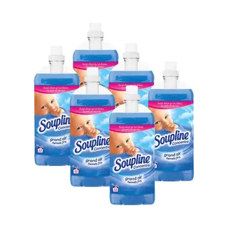 Soupline Hemels Fris Geconcentreerde Wasverzachter 6 X 52 Wasbeurten - Voordeelverpakking