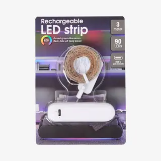 ProLED Rgb Ledstrip 3meter - Batterij (niet Inbegrepen)