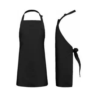 Benza Schort Kinderschort - Zwart - 50 X 60 Cm