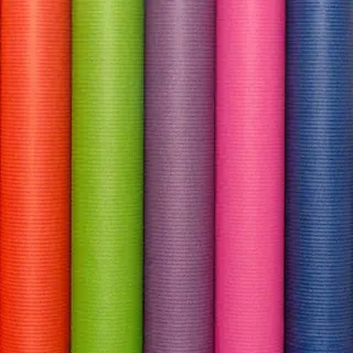 Benza Cadeaupapier - Gekleurde Kraft Inpakpapier - 200 X 70 Cm - 3 Rollen