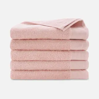 Walra Handdoeken 70x140 Soft Cotton - 4-delig - Badlaken 550 G/m² - 100% Katoen - Handdoekenset Roze