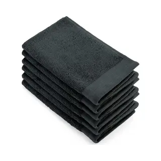 Walra Gastendoek Soft Cotton - 6x 30x50 - 100% Katoen - Antraciet