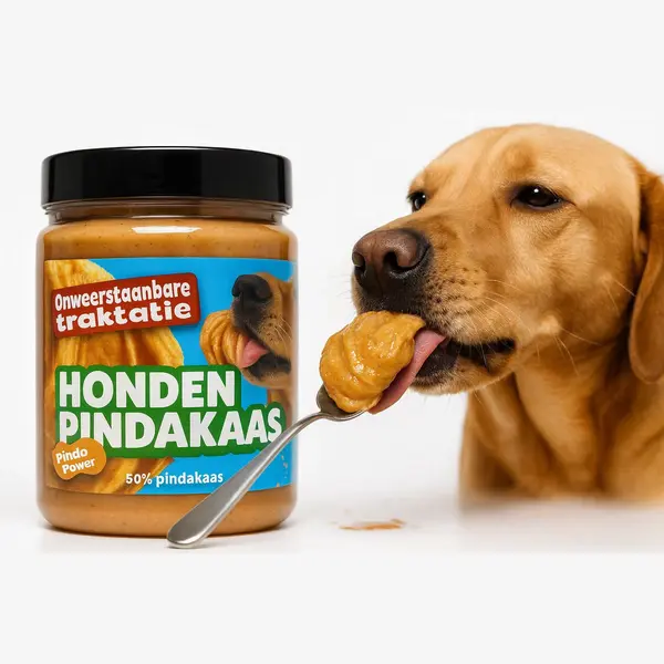 Animal King Honden Pindakaas 3 Stuks - De Ideale Hondensnack Voor Bij De Likmat Of Kauwsnack Van De Hond - Leuk Kerstcadeau - Animalking Honden Snacks - Pindakaas thumbnail