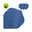 Blauw