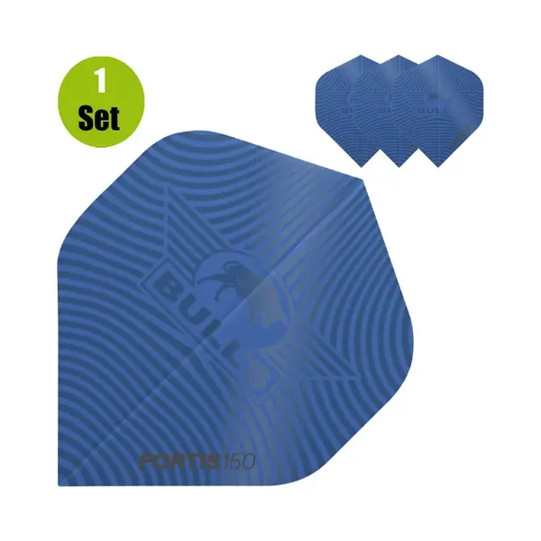 Bull's Fortis 150 Std. Blue - Dart Flights thumbnail