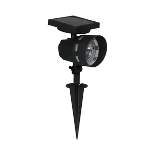 Luxform - Montana - Solar Intelligent Hybride - Prikspot - Zwart - 50 Lumen - Werkend Op Zonne Energie