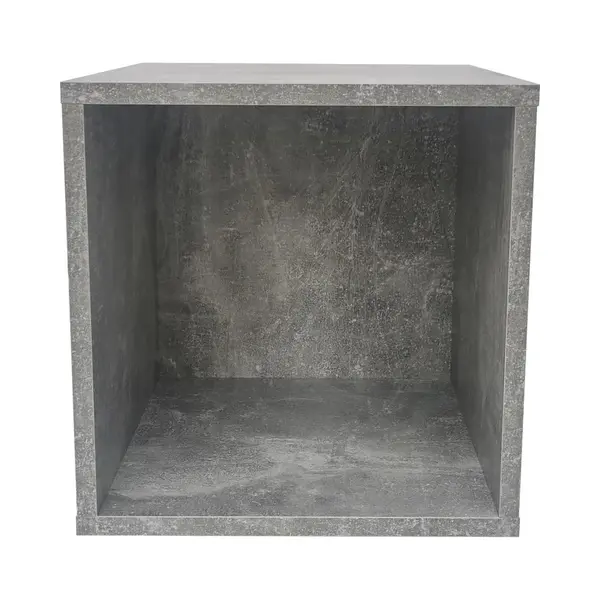 Vdd Opbergkubus Vakkie Multifunctioneel Vierkant - Stapelbaar Opbergsysteem - Grijs Industrieel Beton Look thumbnail