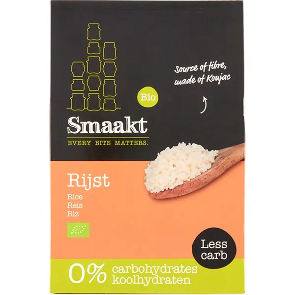 Smaakt Rijst 0% Koolhydraten Bio 270GR thumbnail