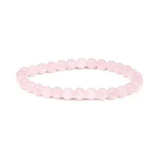Yogi & Yogini Meditation Armband Rozenkwarts