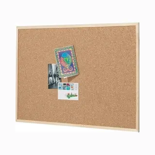 Kurk24 Prikbord - Houten Lijst - 90 X 60 Cm