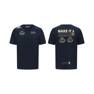 Oracle Red Bull Racing Max Verstappen 2022 World Champion T-shirt-Xs