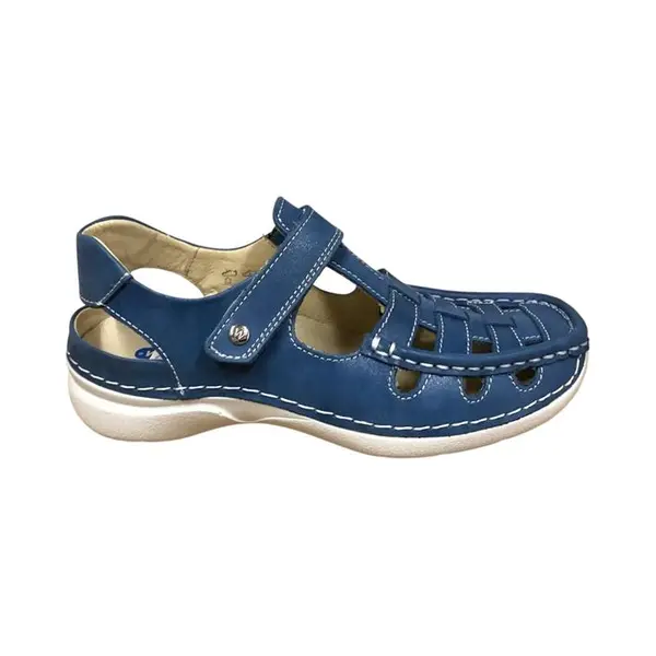 Wolky Dames Comfortschoenen 07204 Rolling Sun Blauw thumbnail