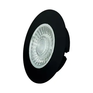 Interlight Led Cabiled Downlight - 4W / Dimbaar - Zwart