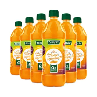 Slimpie Siroop Mango Passievrucht 6 X 650 Ml