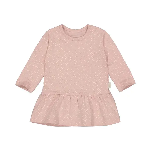 Levv Newborn Baby Meisjes Jurk Nara Aop Pink Blush Dot thumbnail