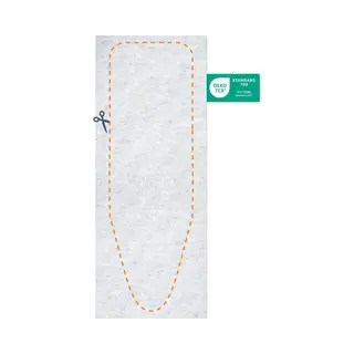 LaundrySpecialist Bügelbrett Polsterung 140x55cm Extra Dick (6mm) [700gr/m²] - Erforderliche Bügeltischauflage Für Dampfbügeleisen Geeignet -