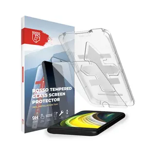 Rosso Screen Protector Geschikt Voor Apple IPhone Se 2020 / 2022 | Gehard Glas | Case Friendly | Met Installatietray | Eenvoudige Montage