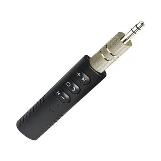 Bluetooth Audio Receiver 3.5mm Jack Voor Aux Apparaten Zwart