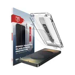 Rosso Screenprotector Geschikt Voor Samsung Galaxy S25 Ultra | 9H Tempered Glass | Beschermglas | Case Friendly | Met Installatietray | Geen
