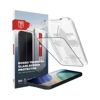 Rosso Screenprotector Geschikt Voor Apple IPhone Air | 9H Tempered Glass | Beschermglas | Case Friendly | Met Installatietray | Geen Luchtbellen &