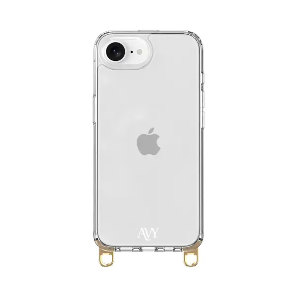 Avy Transparant Hoesje | Geschikt Voor Apple IPhone 16e | Clear Case | Haakjes Voor Koord thumbnail